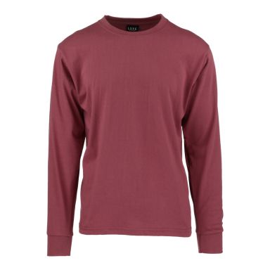 Adult Solid Long Sleeve Brick LS-100